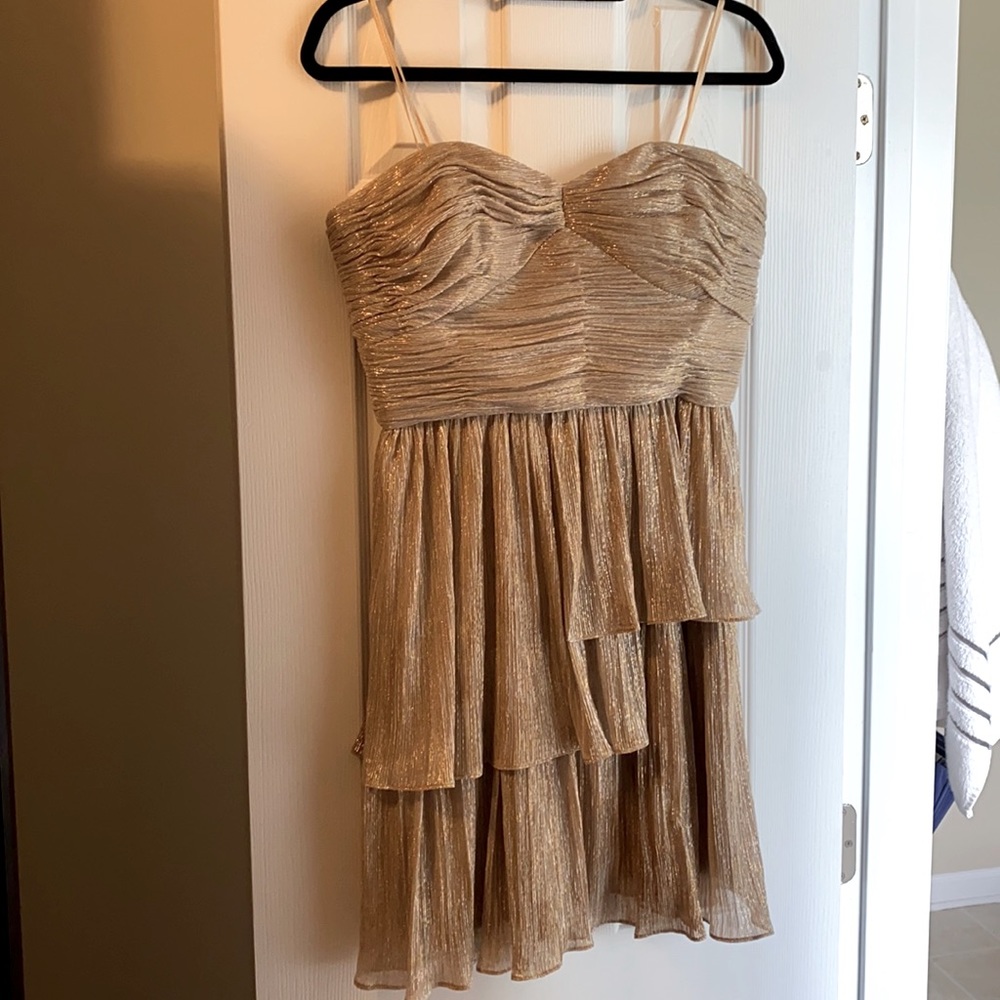 Strapless fancy dress
